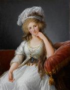 eisabeth Vige-Lebrun Luisa Maria Adelaida de Borbon Penthievre Germany oil painting artist